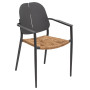 BOLZANO aluminum dining chair