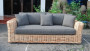 Rattan sofa MORELA