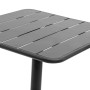 RUBBY aluminum table 65x65 cm (anthracite)