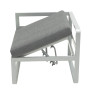 Aluminum 2-seater bench GRENADA II. (positionable)