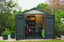 Garden house area 229 x 223 cm (grey-anthracite)