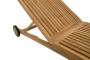 ELEGANCE teak garden deckchair