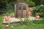 Garden house area 185 x 152 cm (brown)