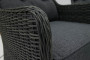 Rattan set PAOLA anthracite (FREE cushions)