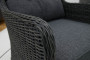 Rattan set PAOLA anthracite (FREE cushions)