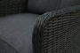 Rattan set PAOLA anthracite (FREE cushions)