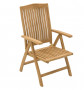 Adjustable garden chair LAGUNA (teak)